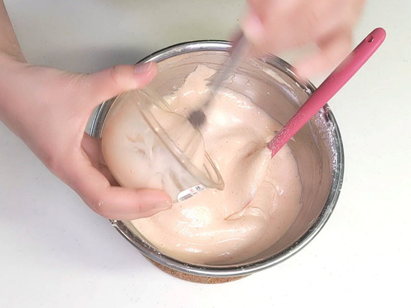 ふんわり春香る♪ 桜のロールケーキの作り方の手順5