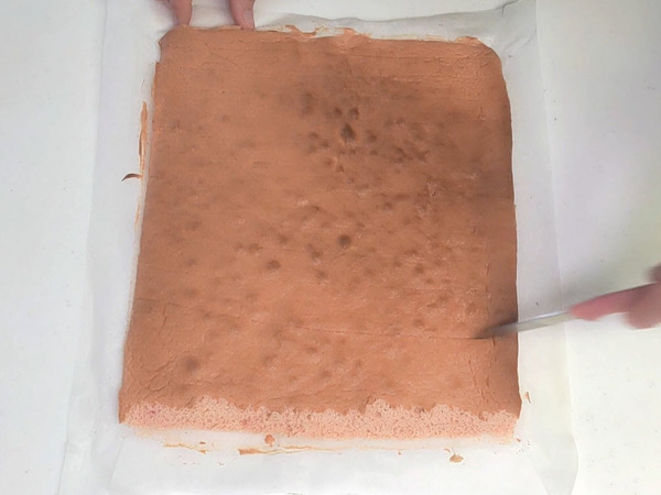 ふんわり春香る♪ 桜のロールケーキの作り方の手順9