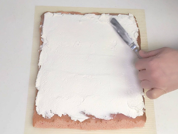 ふんわり春香る♪ 桜のロールケーキの作り方の手順12