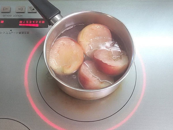 簡単で華やか ♪ 桃のヨーグルトムースの作り方の手順2