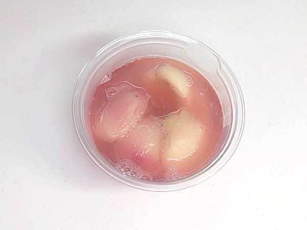 簡単で華やか ♪ 桃のヨーグルトムースの作り方の手順3
