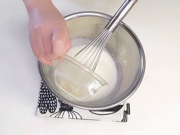簡単で華やか ♪ 桃のヨーグルトムースの作り方の手順10