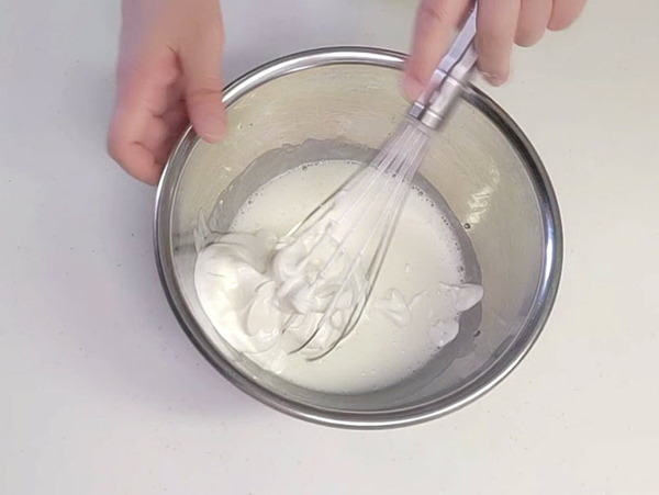 簡単で華やか ♪ 桃のヨーグルトムースの作り方の手順12