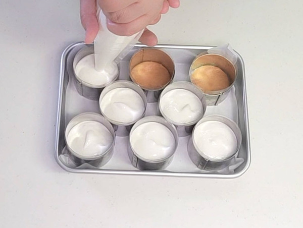 簡単で華やか ♪ 桃のヨーグルトムースの作り方の手順15