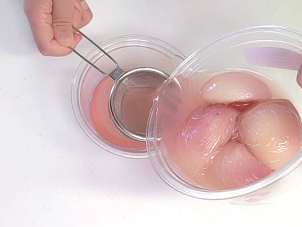 簡単で華やか ♪ 桃のヨーグルトムースの作り方の手順16