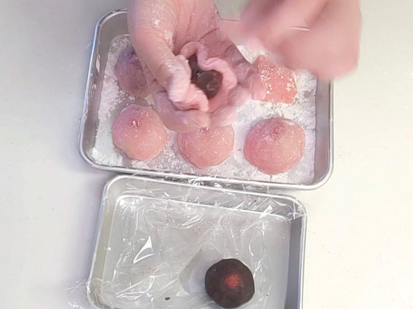 レンジで作る♪ 苺大福の作り方の手順7